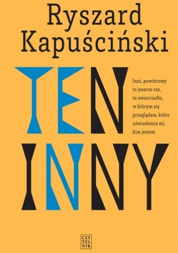 "Ten inny" Ryszarda Kapuścińskiego. Okładka