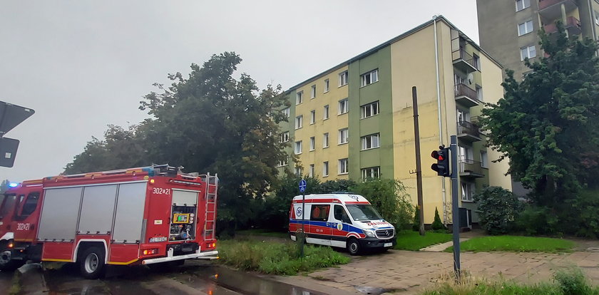 Interwencja strażaków w Łodzi. Powodem była kasza manna...