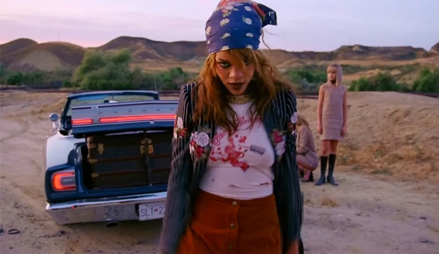 Rihanna szokuje w klipie 'Bitch Better Have My Money'