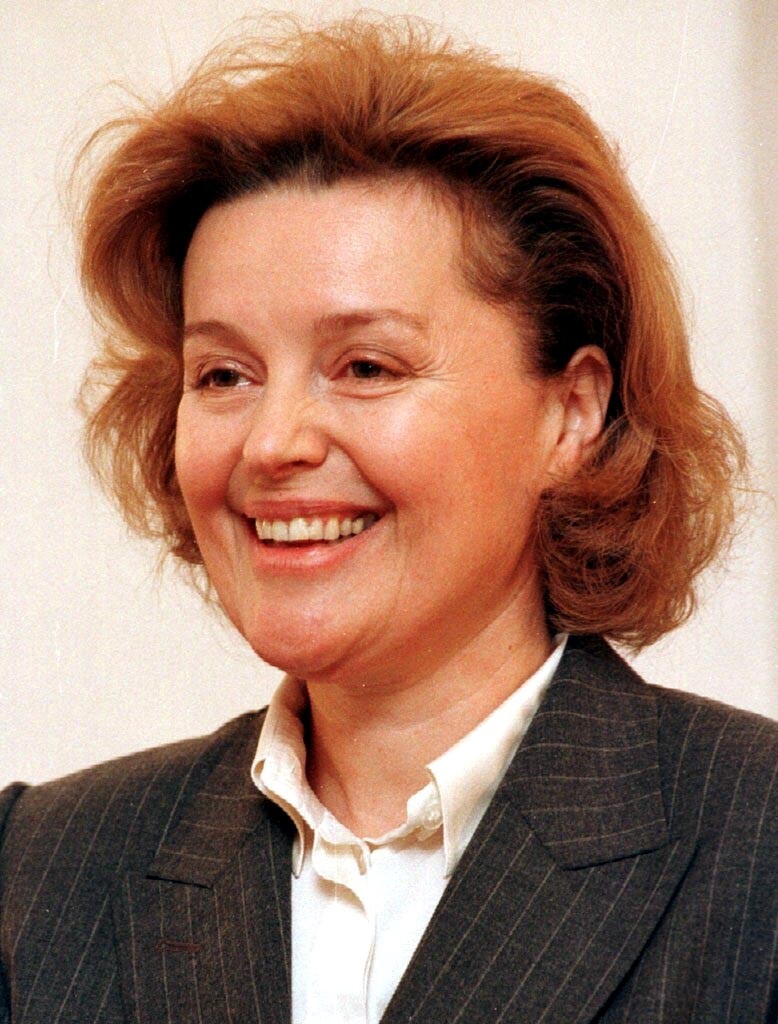 Magda Vášáryová v čase kandidatúry na hlavu štátu. 