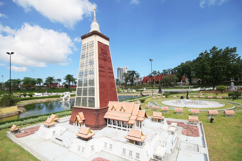 Mini Siam Miniature Village w Pattayi