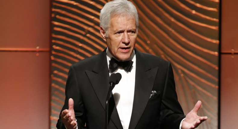 Canadian television personality Alex Trebek has been a game show host for over 50 years.