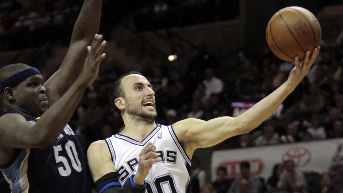 Koszykarz San Antonio Spurs, Manu Ginobili złamał lewą rękę w meczu przeciwko Minnesocie i w najbliższym czasie będzie niezdolny do gry.