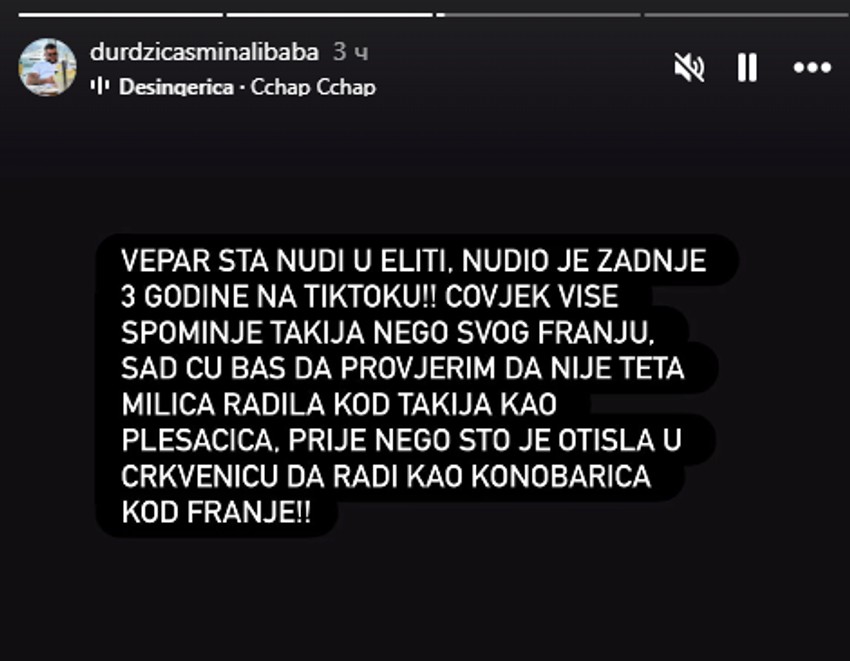 Asmin urnisao Filipa Cara: "Ukrao od ćerke zlato da kupi belo za nosić"
