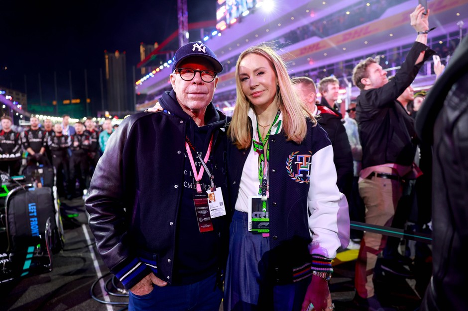Tommy Hilfiger i supruga Dee Ocleppo Hilfiger na F1 Grand Prix Las Vegas