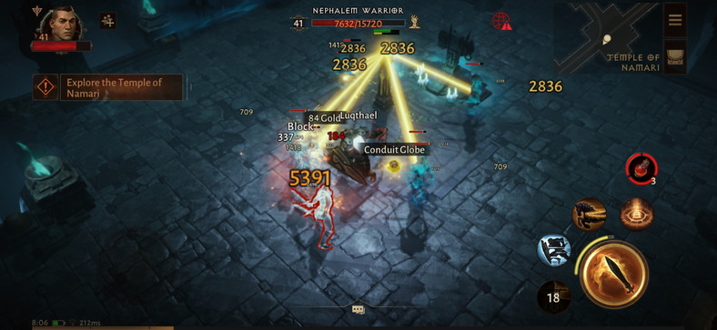 Diablo Immortal - screenshot z gry (wersja na Androida)