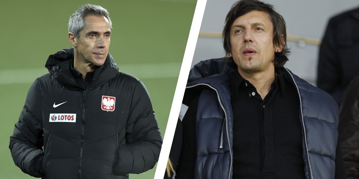 Paulo Sousa i Jacek Bąk