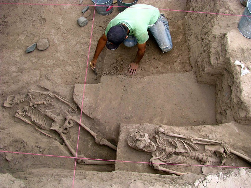 Iskopavanje u Meksiku