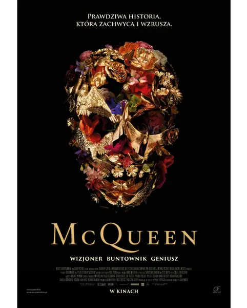 Plakat filmu &quot;McQueen&quot;