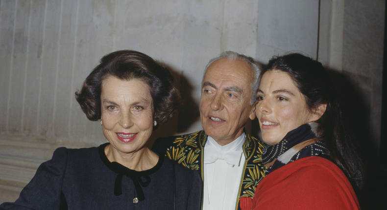 Françoise Bettencourt Meyers, 67, is the granddaughter of L'Oreal founder Eugene Schueller.