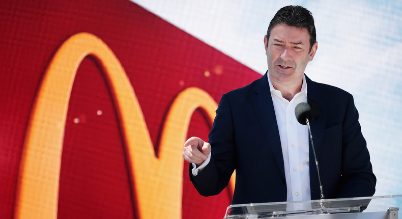 McDonald's CEO Steve Easterbrook