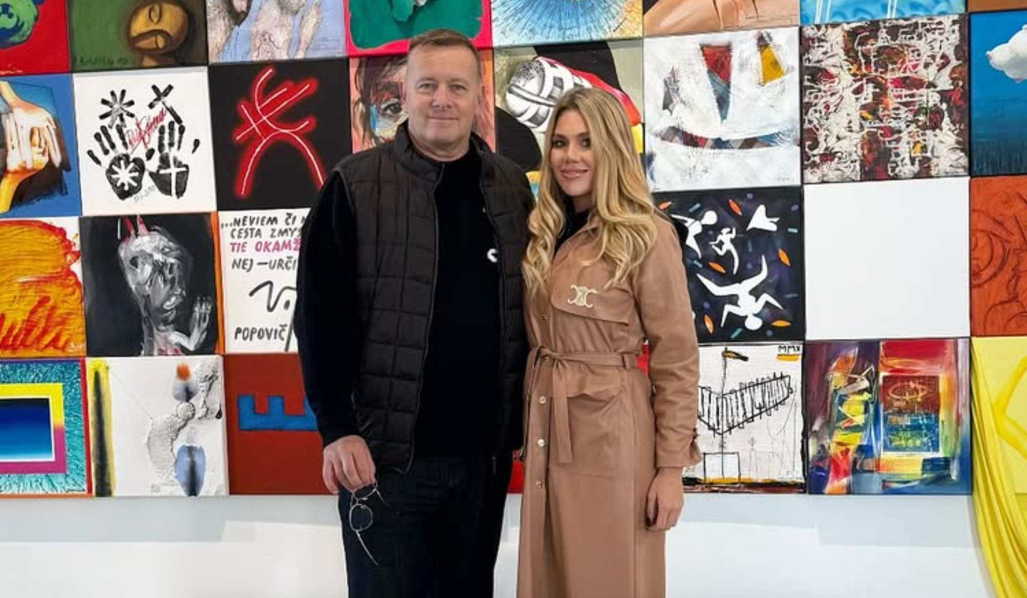 Boris Kollár a Laura Vizváryová.