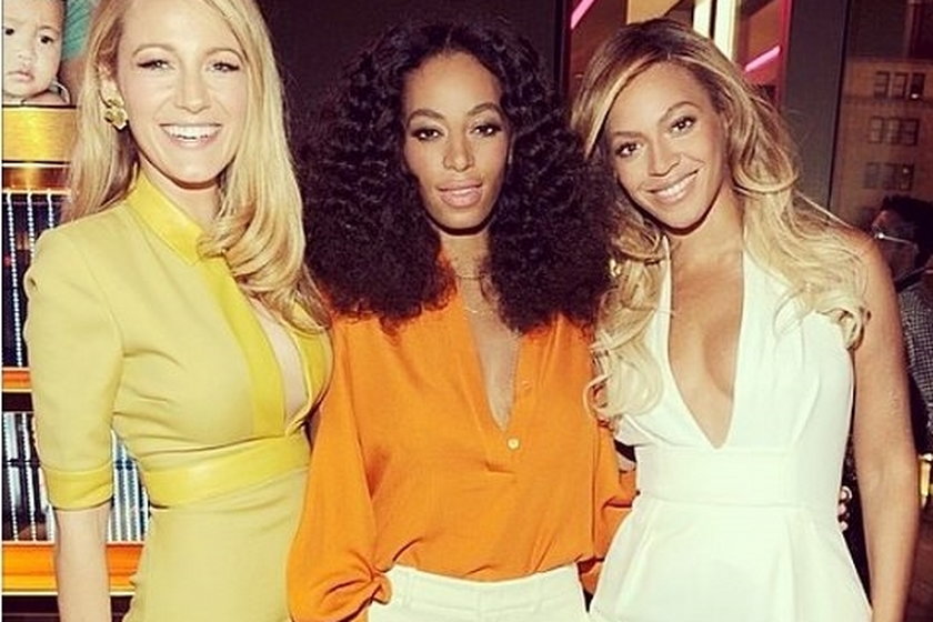 Blake Lively, Solange Knowles i Beyonce