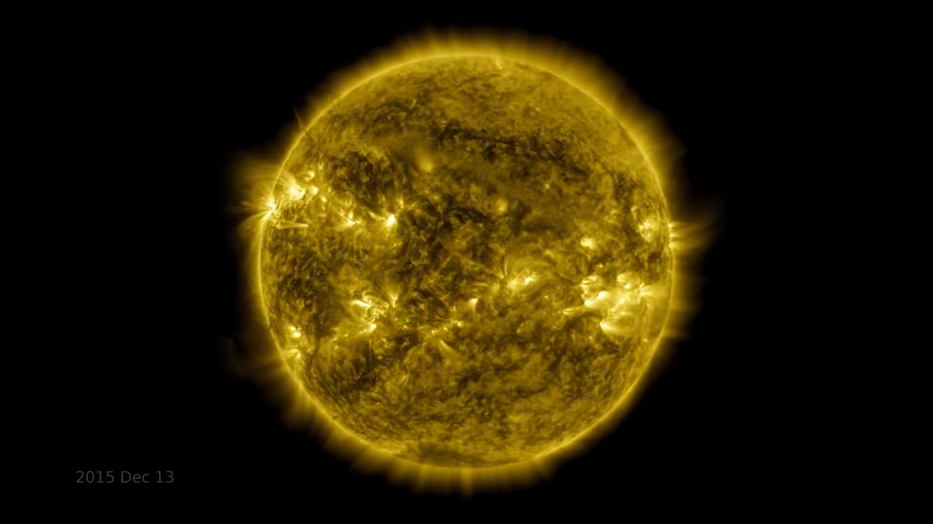 A Nap változásáról készített videót a NASA
