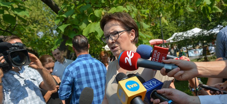 Premier Kopacz o współpracy z prezydentem Dudą. "Nie ma powodu, by robić coś na kolanie"