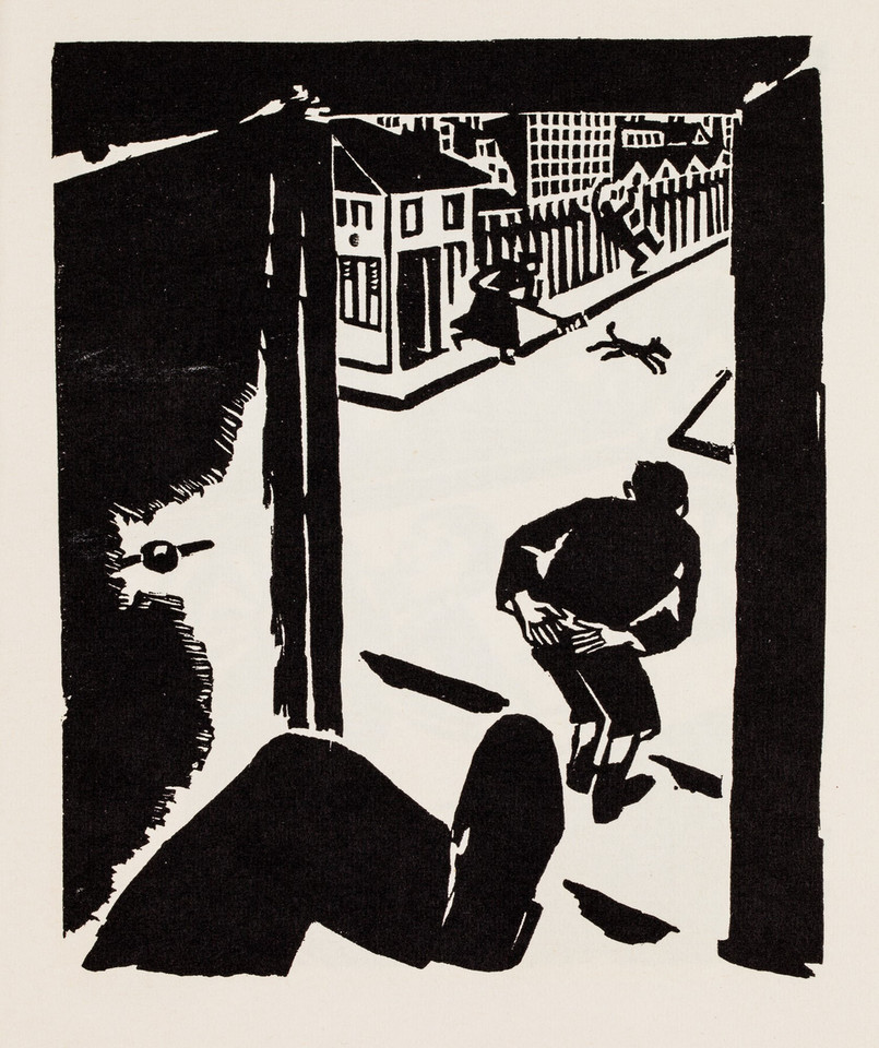 Frans Masereel, "Los człowieka (Die Passion eines Menschen)" (1924)