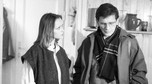 Dorota Pomykała i Jan Englert w filmie "Weryfikacja" (1986)