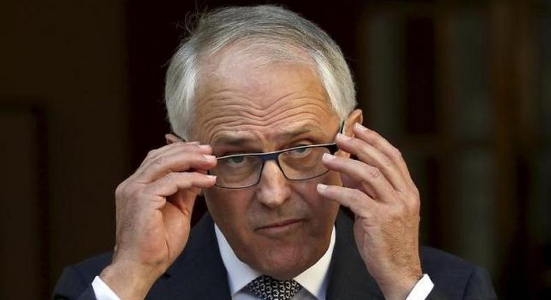 Australia PM, Malcolm Turnbull