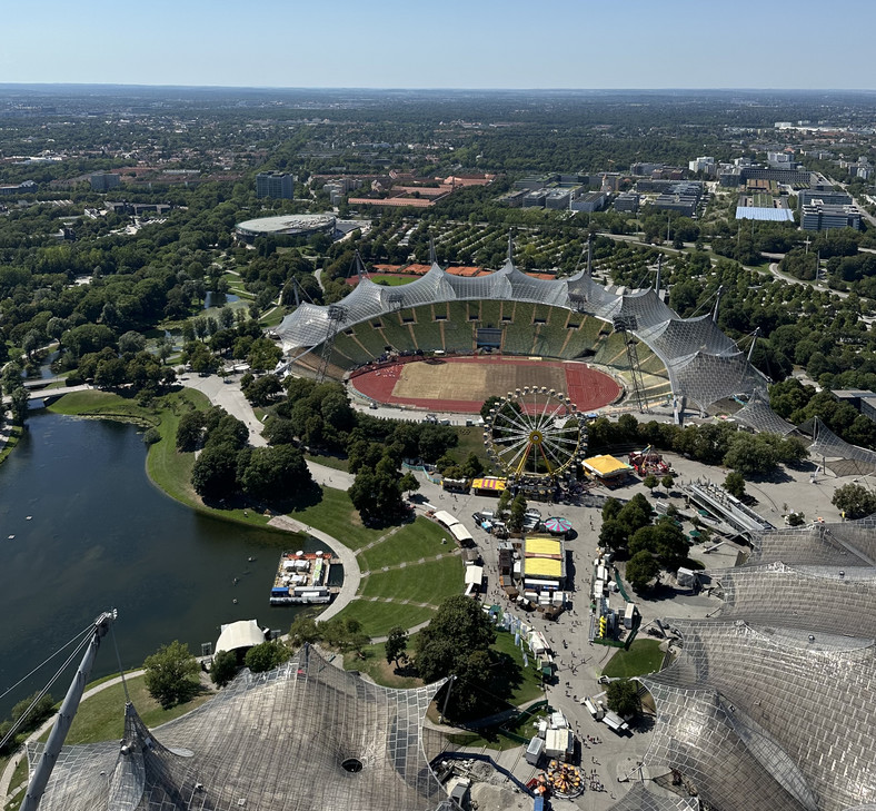 Stadion olimpijski w centralnej części Parku Olimpijskiego