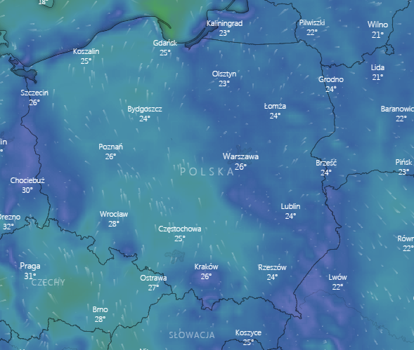 Jaka Pogoda 2 Sierpnia Sprawdz Prognoze Pogody