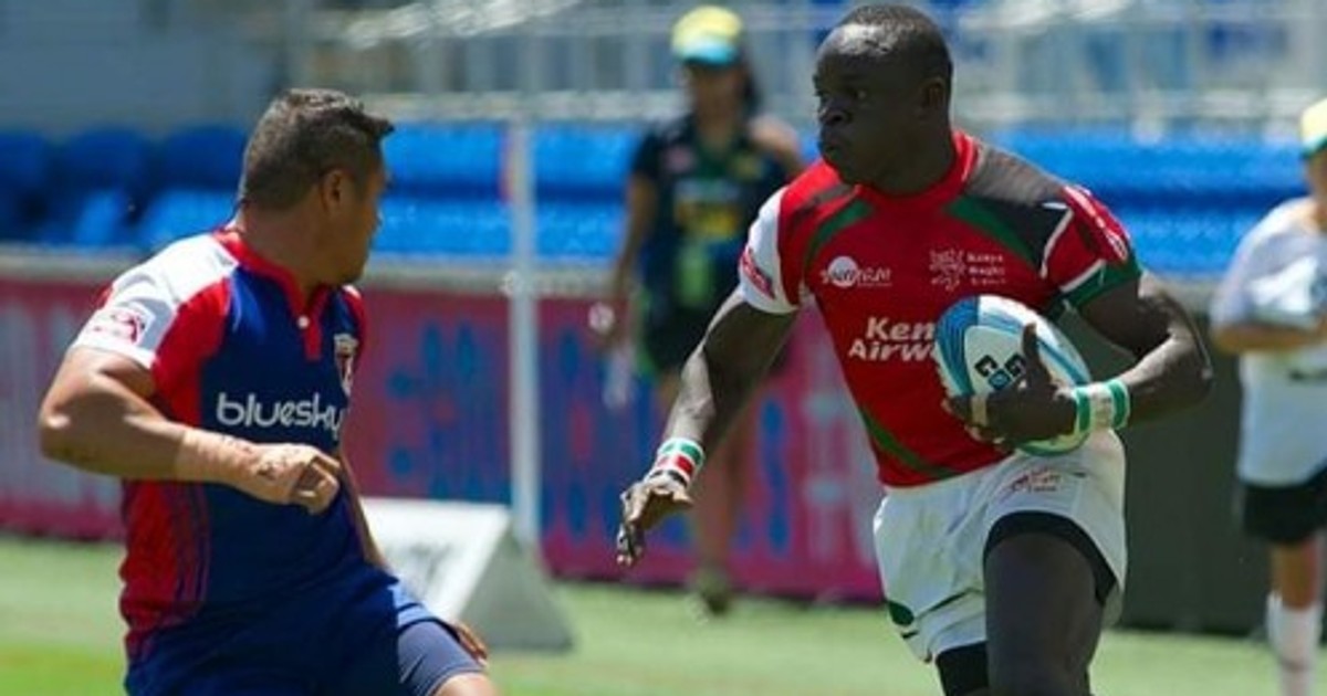 Kenya / Rugby Ojee Captain Shuuja squad on duty at the Hamilton and