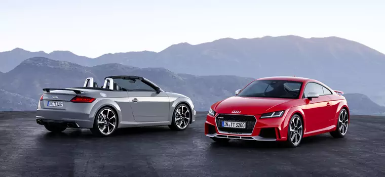 Audi TT RS Coupé i Roadster: najmocniejsze w historii