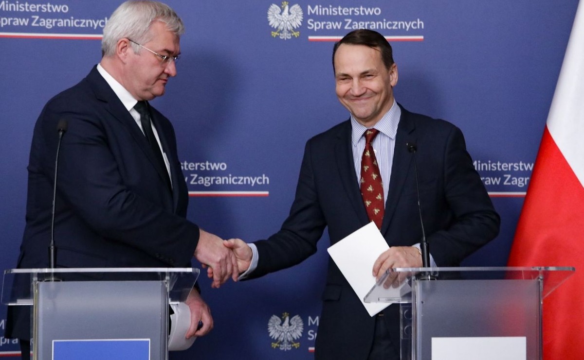 Radosław Sikorski, Andrij Sybiha