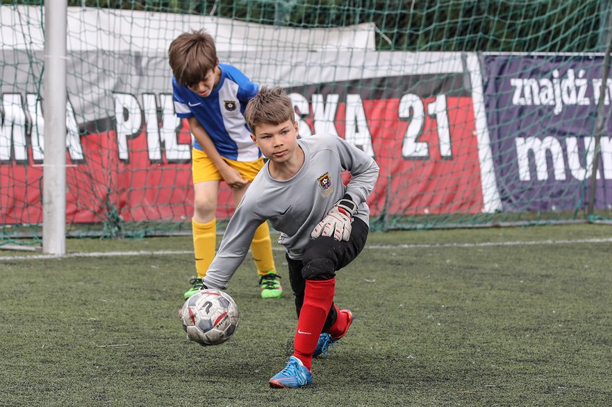 Żelazowski wiedział od początku, że jego miejsce jest w bramce