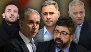 Miroslav Aleksić, Pavle Grbović, Zdravko Ponoš, Borko Stefanović i Radomir Lazović