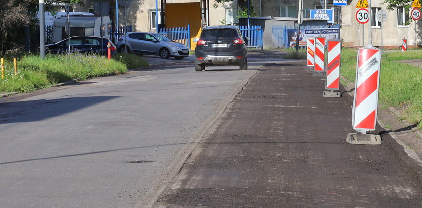 Po remoncie ulica Bednarska w Łodzi będzie równa jak stół. Kierowcy czekali na to latami. Zobacz objazd i zmianę trasy autobusu MPK