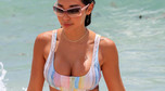 Chantel Jeffries na plaży w Miami