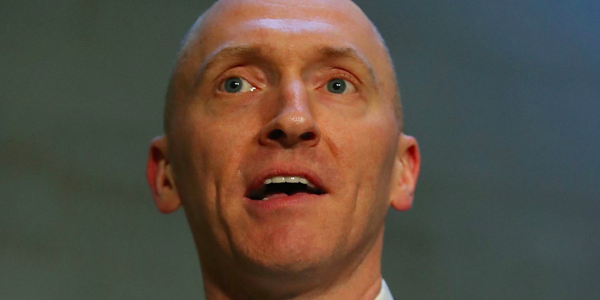 Carter Page confirms he met with Russian government officials while Trump's foreign policy adviser