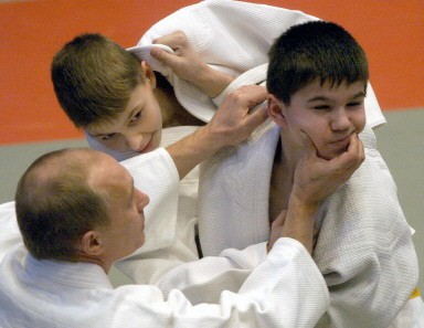 RUSSIA-PUTIN-JUDO