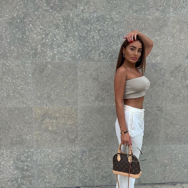 Influencerka a dcéra bosa nitrianskeho podsvetia Ema Ferusová.