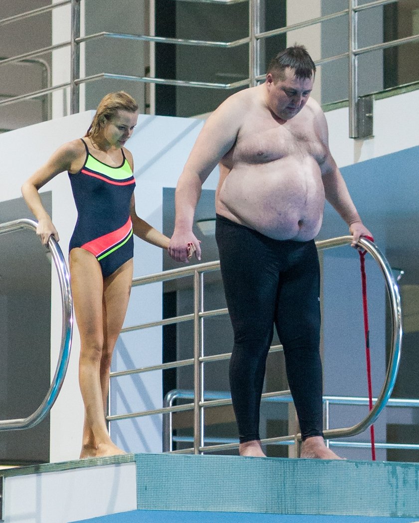 Adam Kraśko w Celebrity Splash