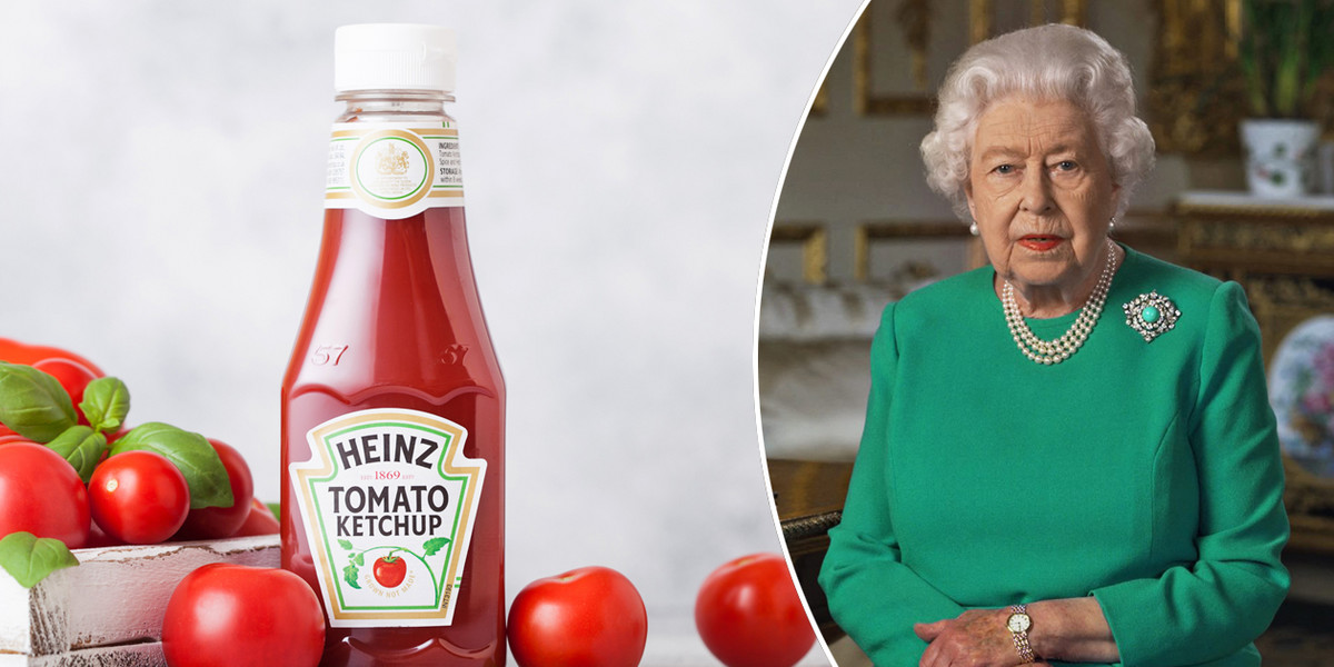 Z powodu śmierci królowej ketchup Heinz musi zmienić etykietkę.