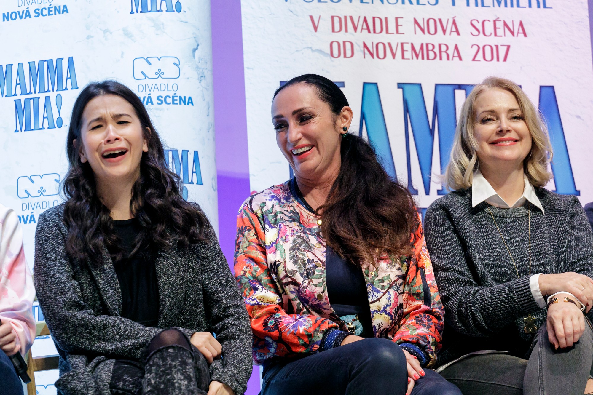 Zľava: Romana Dang Van, Sisa Sklovská a Zuzana Vačková.