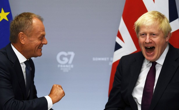 Boris Johnson i Donald Tusk