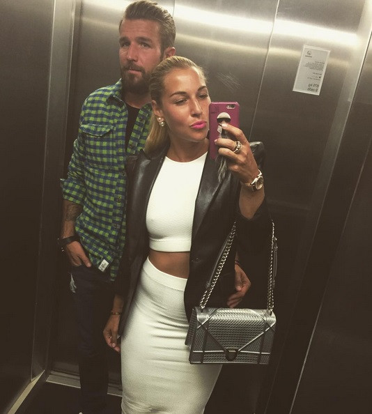 Dominika Cibulkova z chłopakiem Miso Navarą