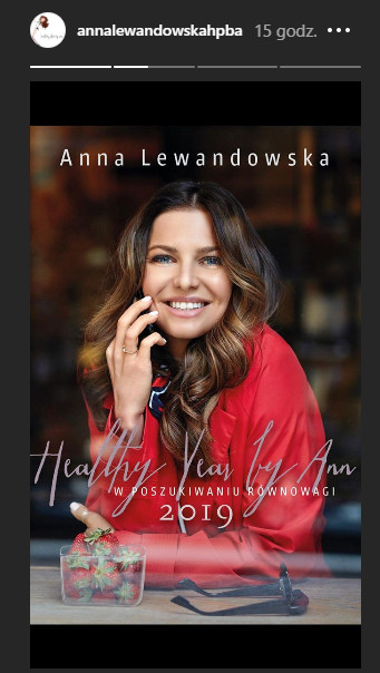 Kalendarz Anny Lewandowskiej na 2019 rok