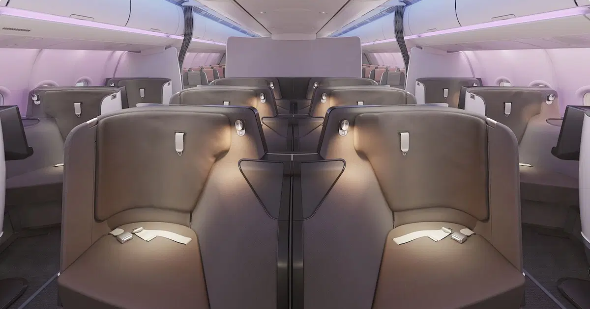 Trinity Airways unveils minimalist Sofab business class on new A330‑Neo