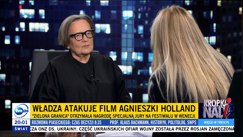Agnieszka Holland w "Kropce nad i"