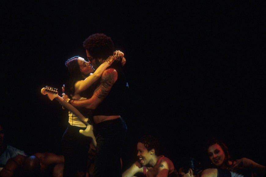 Madonna i Lenny Kravitz (fot. Getty Images)