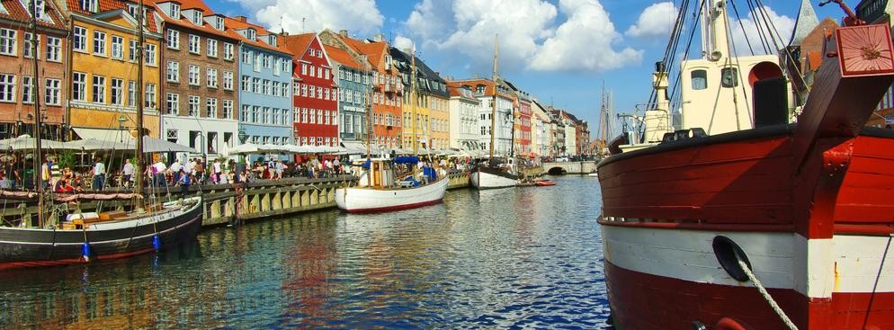 2. Dania
<br><br>
Na zdjęciu Kopenhaga, stolica Danii