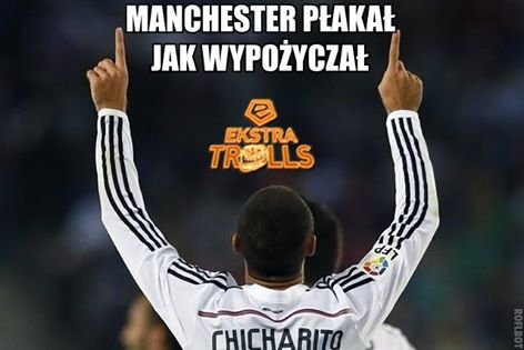 Chicharito bohaterem po derbach Madrytu - memy po meczu