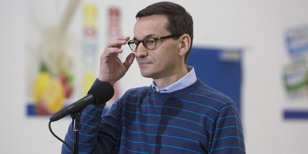 Premier Mateusz Morawiecki.