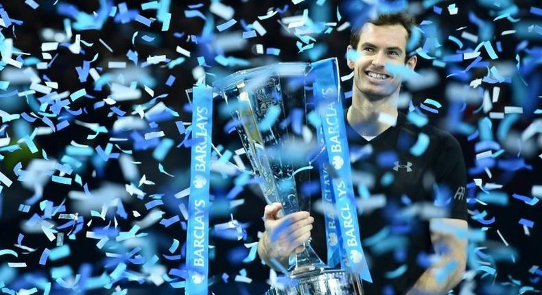 Andy Murray capped a memorable year in which he claimed his second Wimbledon and Olympic titles, deposed Novak Djokovic as world number one and became a father for the first time