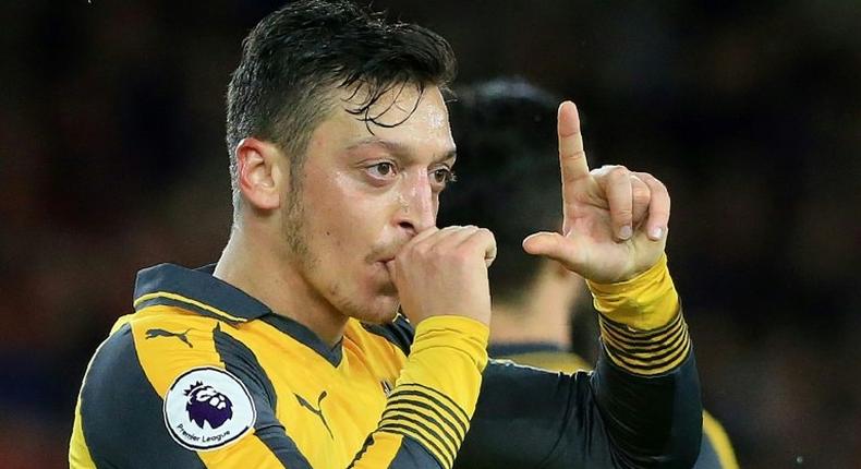 Mesut Ozil's Arsenal contract is due to expire in 2018 and he is yet to sign a new deal