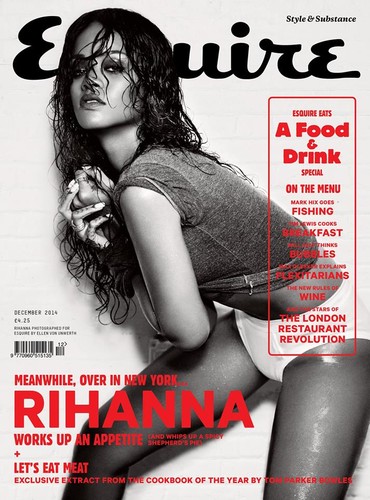 Rihanna na okładce magazynu 'Esquire'