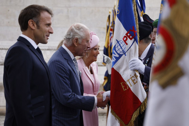 Emmanuel Macron, Król Karol III i królowa Camilla
